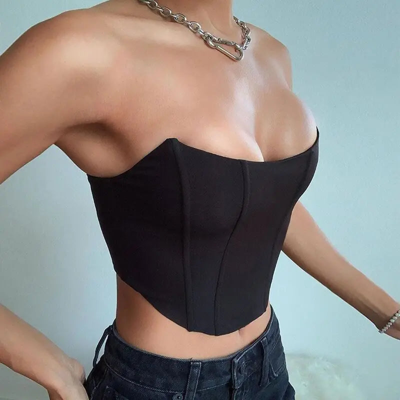 Sleeveless Off Shoulder Fashion Sexy