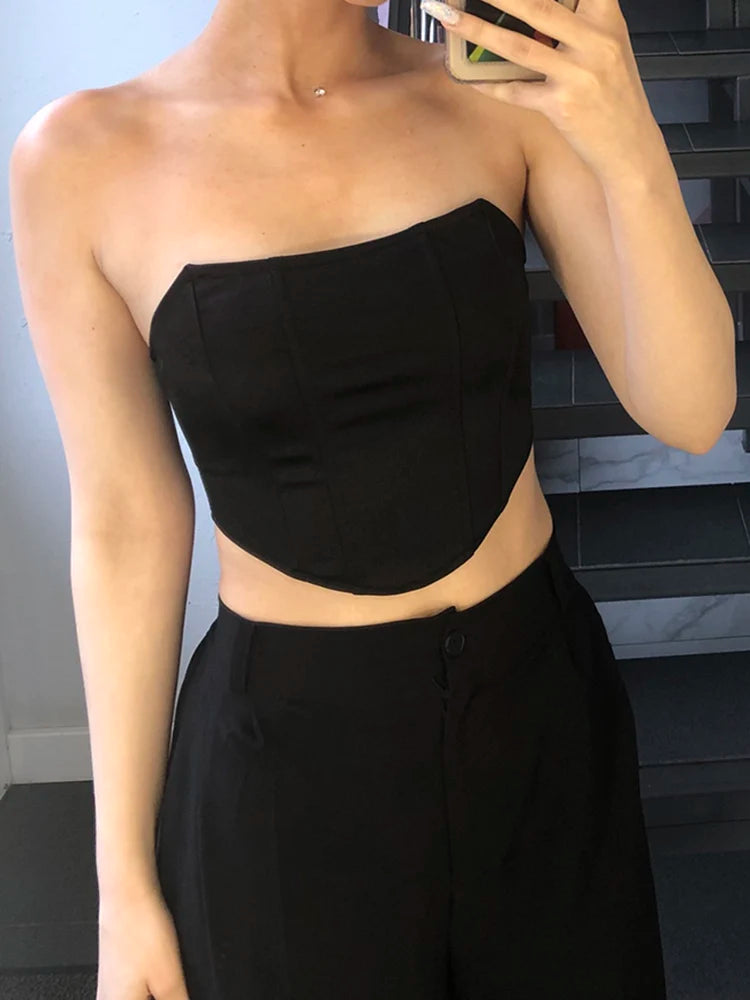 Sleeveless Off Shoulder Fashion Sexy