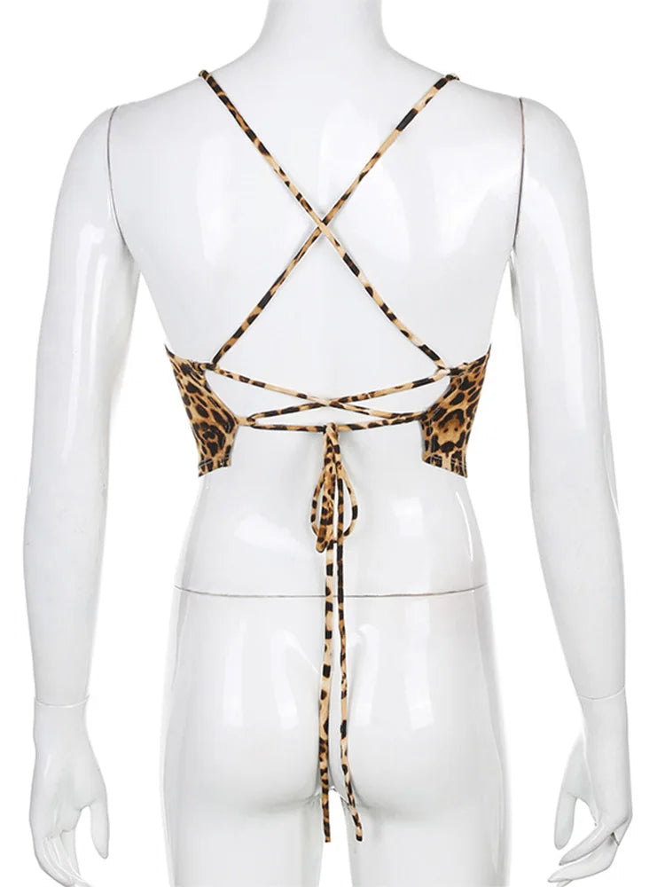 Leopard Pattern Women Tank
