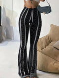 Women Pants Retro Summer Fashion Long Trousers