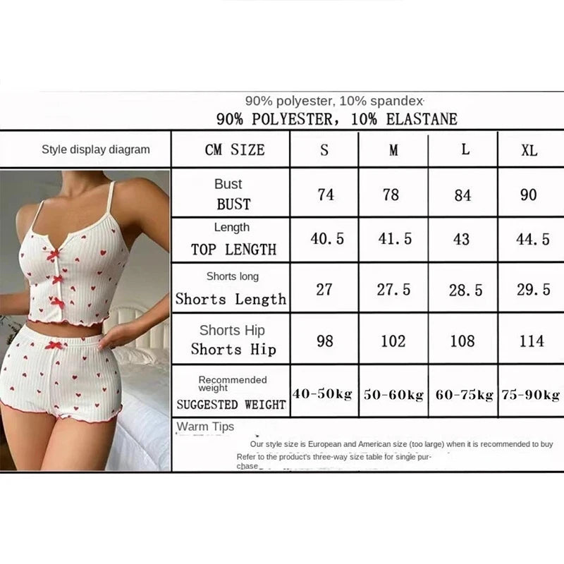 1 Set Sleepwear Women Pajamas
