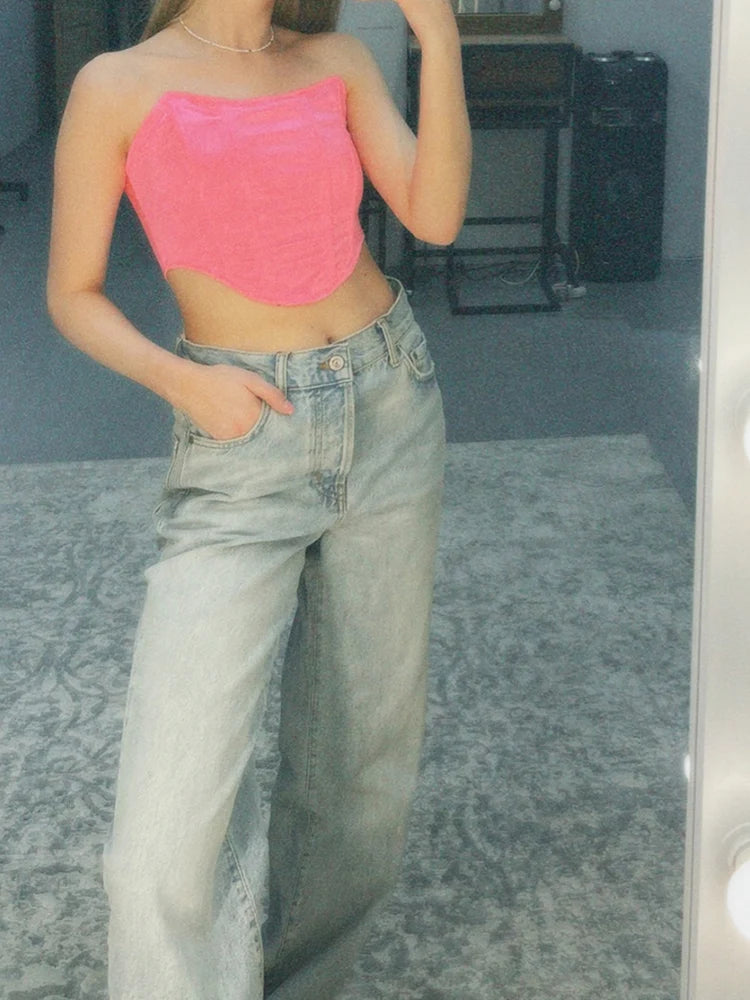 Sleeveless Off Shoulder Fashion Sexy