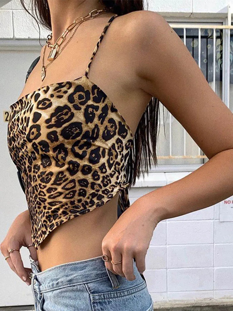 Leopard Pattern Women Tank