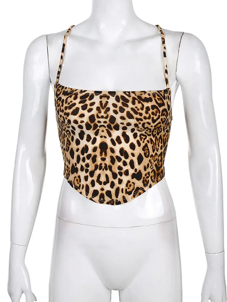 Leopard Pattern Women Tank
