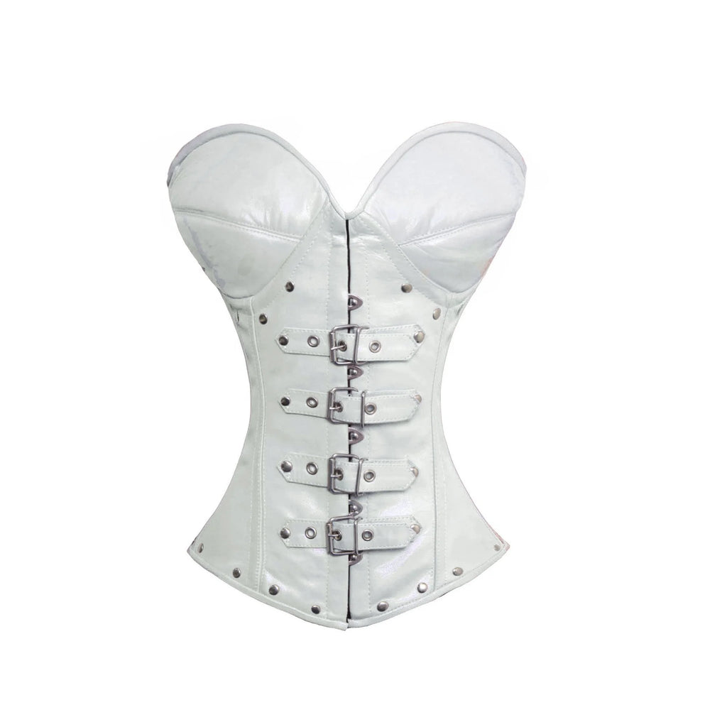 COSH CORSET White Leather
